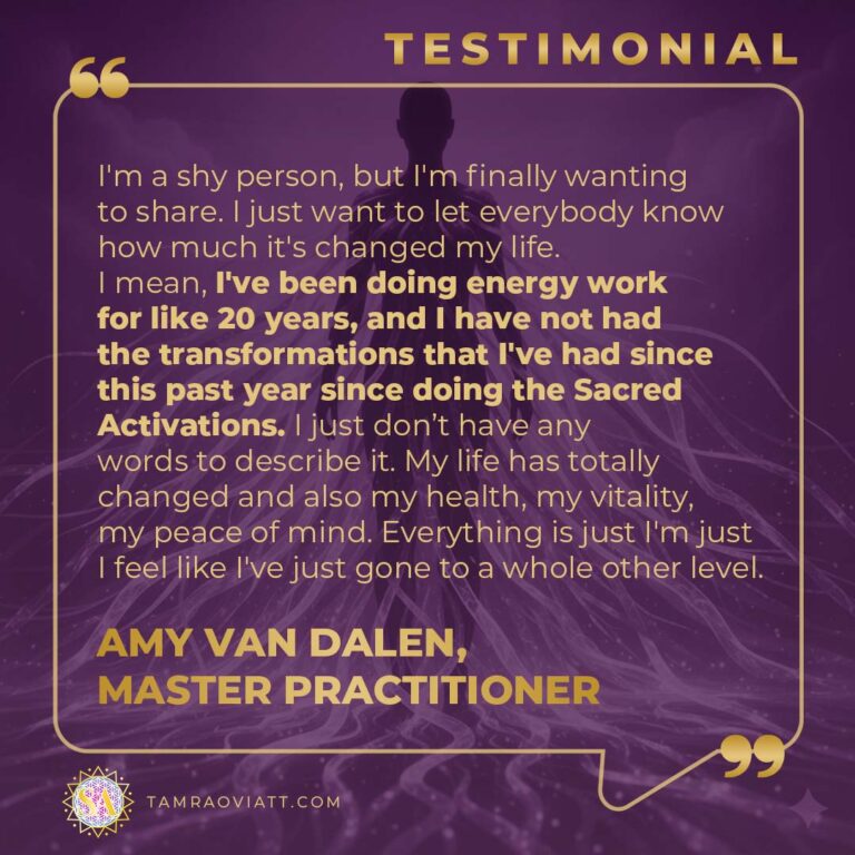 Testimonial-AMY VAN DALEN